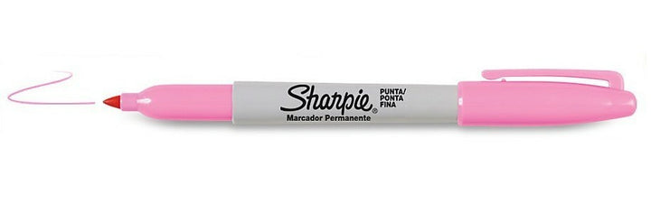 Marqueur permanent pointe fine Sharpie rose