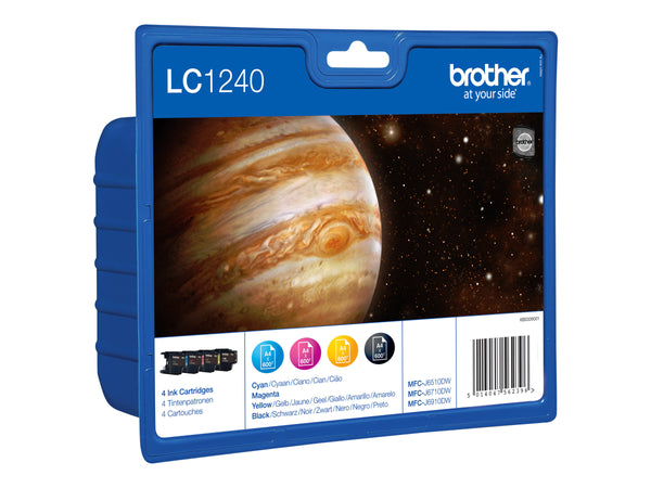 Pack 4 cartouches Brother lc1240 - impression économique