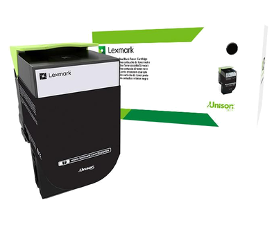 Toner Lexmark noir 80c2sk0 - rendement 2500 pages