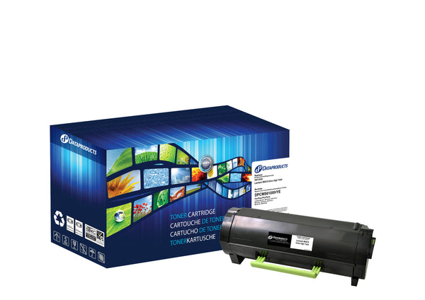 Toner laser lexmark 50f2x00 - haute capacité 10000 pages