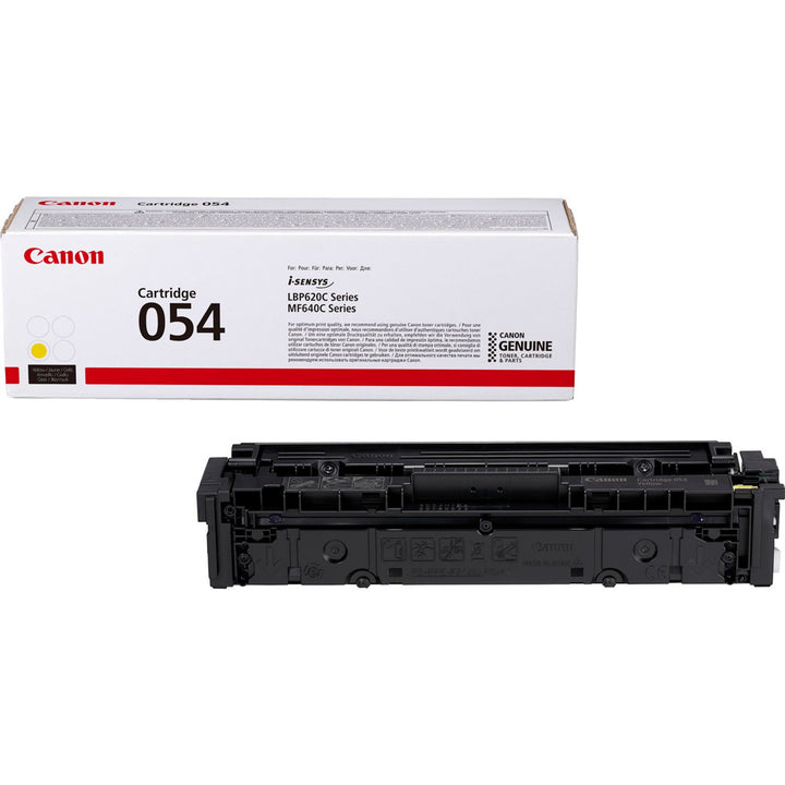 Cartouche toner Canon jaune 054 - rendement 1200 pages
