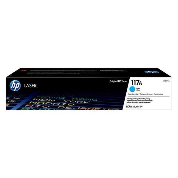 Cartouche toner HP laser 117a cyan - 700 pages