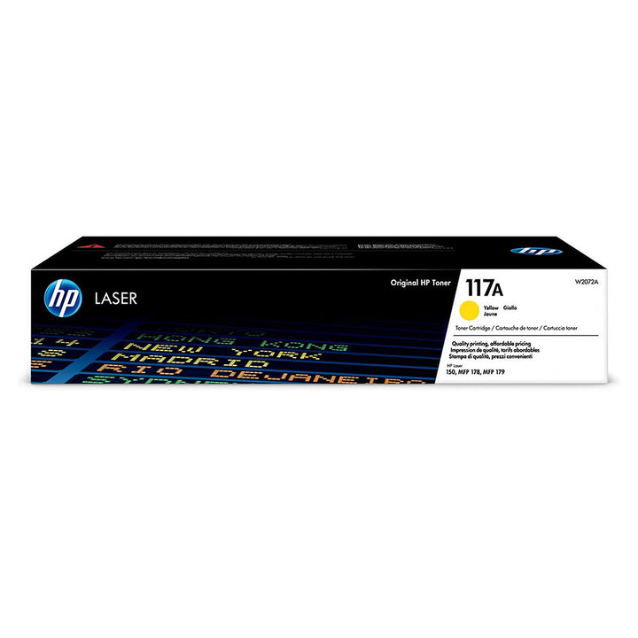 Cartouche toner laser HP 117A Jaune 700 Pages