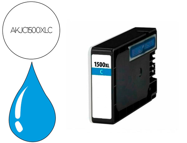 Cartouches d'encre compatible Canon PGI-1500 Cyan