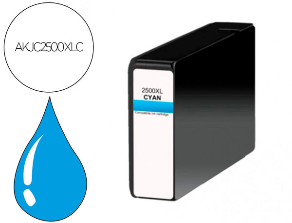 Cartouche Compatible Canon PGI-2500 Cyan 20.4-21 ml