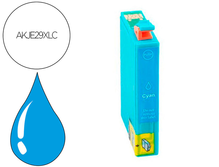 Cartouche d'encre compatible Epson T2992 Cyan - 15ml