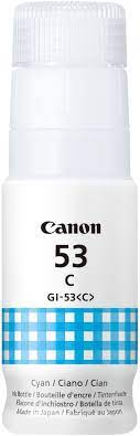 Bouteille d'encre cyan gi-53c - haut rendement 60 ml