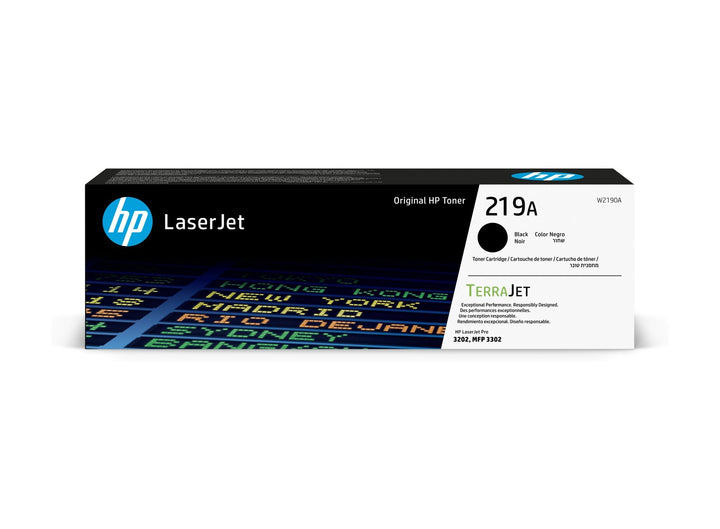 Cartouche toner HP 219a - rendement 1300 pages
