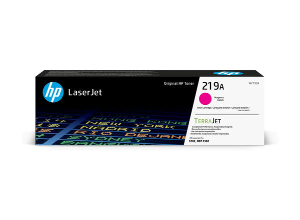 Cartouche toner HP laser 219a - magenta 1200 pages