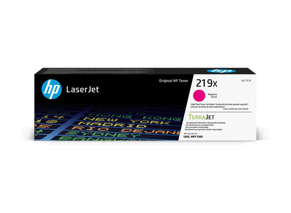 Cartouche toner HP magenta 219x - 1200 pages