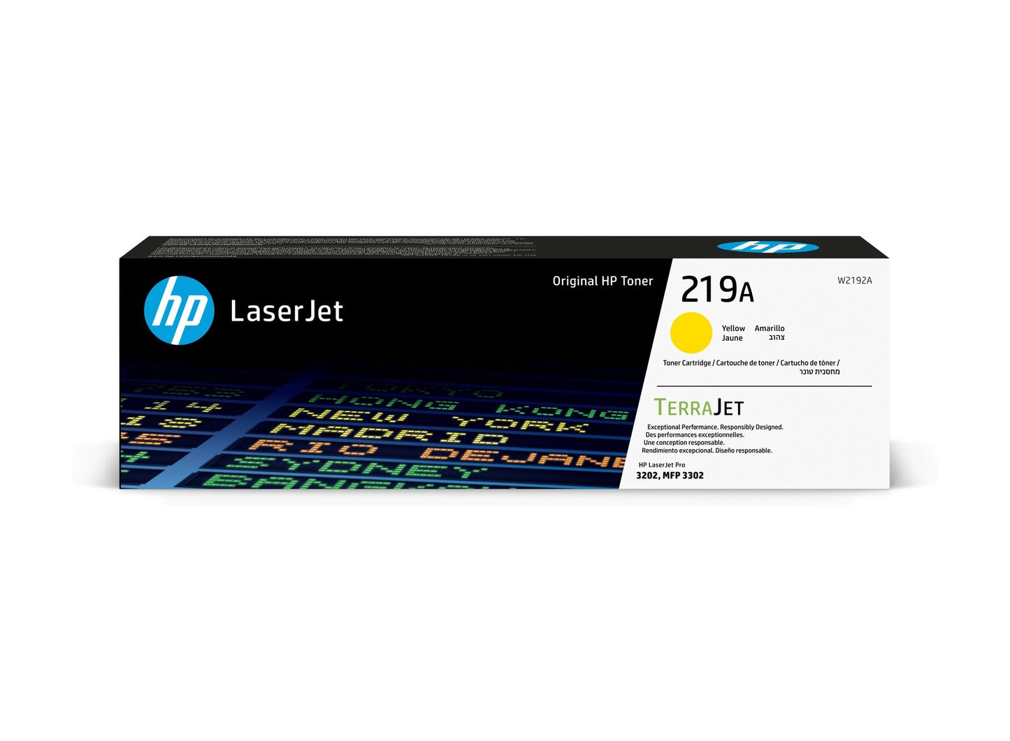 Cartouche toner HP jaune 219a - 1200 pages