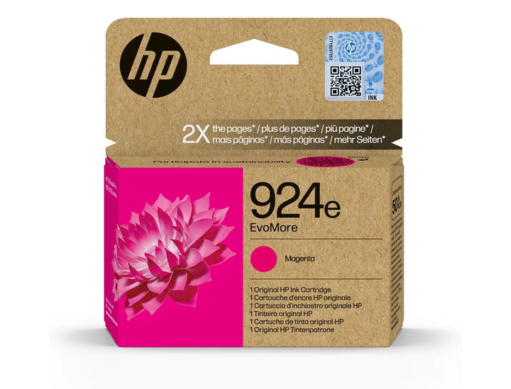 Cartouche d'encre HP 924e magenta - rendement 800 pages