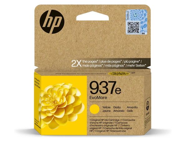 Cartouche d'encre HP 937e jaune - 1650 pages