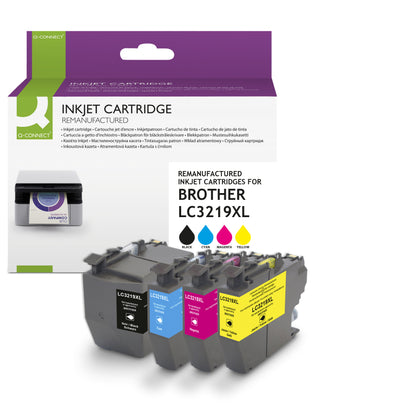 Pack 4 cartouches remanufacturées Brother LC3219XL CMJN Haute Capacité