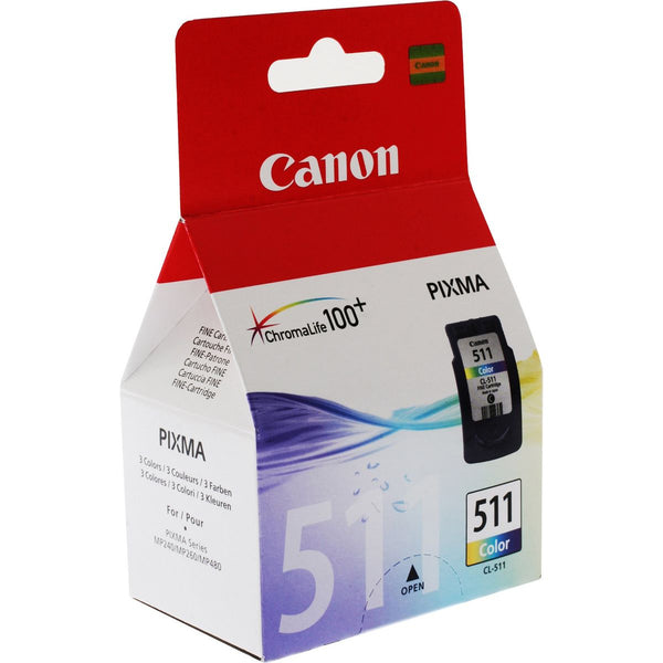 Cartouche d'encre Canon CL-511 couleurs - impression haute qualité