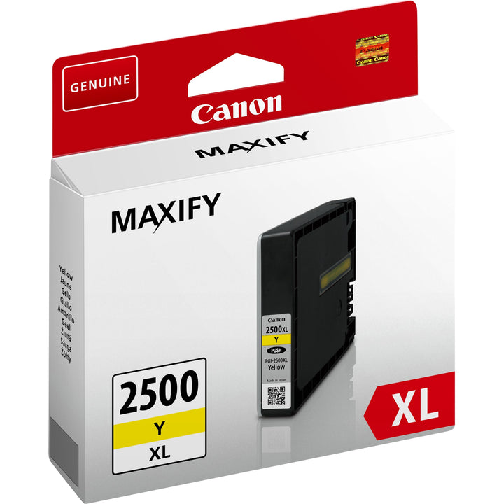 Cartouche d'encre Canon PGI-2500XL jaune - haute autonomie