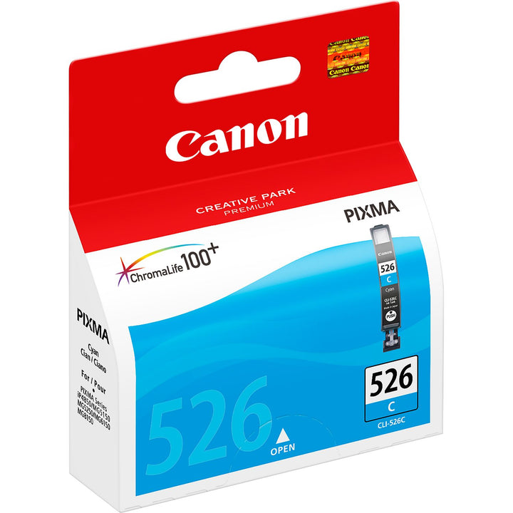 Cartouche d'encre Canon CLI-526 cyan - impression nette