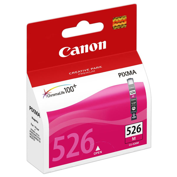 Cartouche d'encre Canon CLI-526M magenta - Impression nette