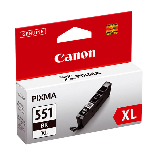 Cartouche d'encre Canon CLI-551 noire XL - haute autonomie