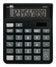 Calculatrice bureau 10 chiffres noir