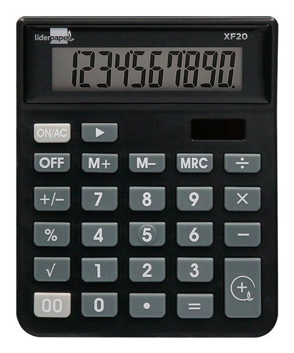 Calculatrice bureau 10 chiffres noir