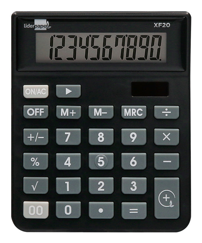 Calculatrice bureau 10 chiffres noir