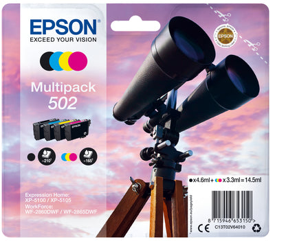Cartouches d'encre multipack 502 - impression économique