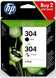 Pack cartouches d'encre HP 304 - noir et couleur