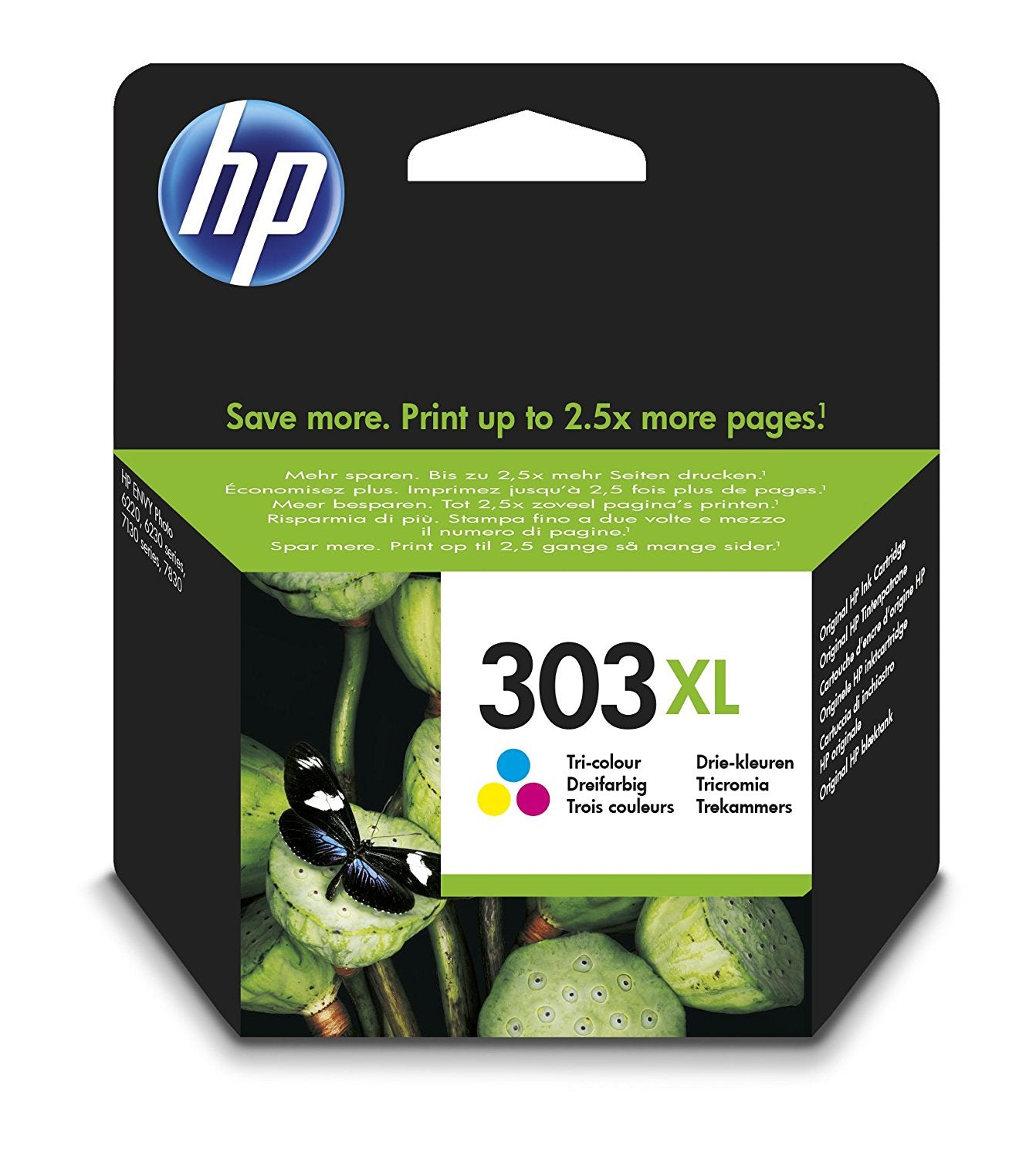 Cartouche d'encre HP 303xl - tricolore, format xl