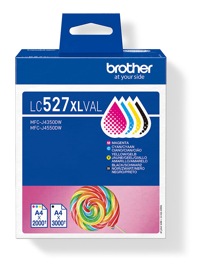 Pack cartouches Brother xl - noir/couleur - haute capacité