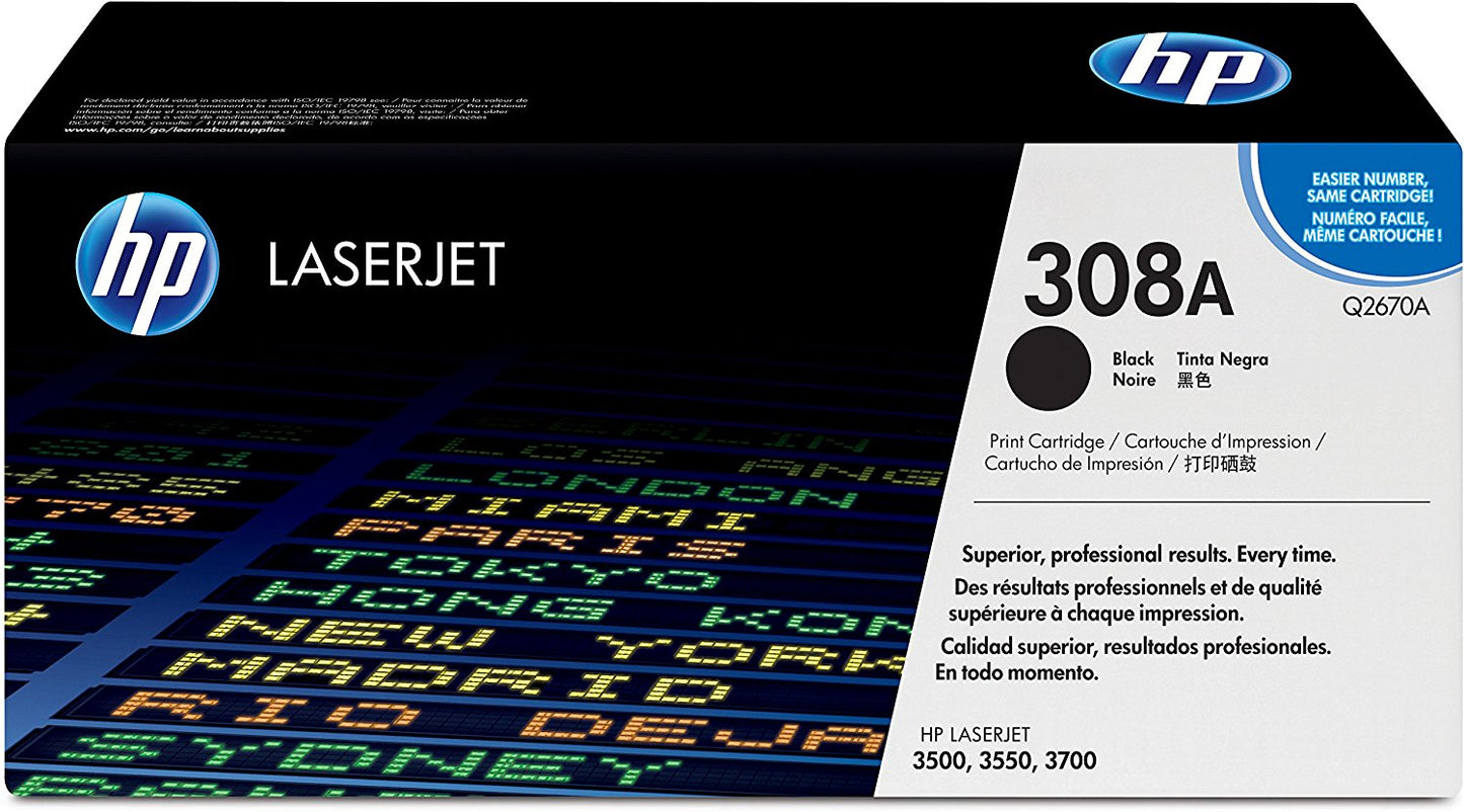 Cartouche toner HP laser q2670a - noir, 6000 pages