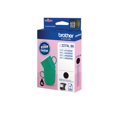 Cartouche d'encre Brother noire LC227xlbk - haut rendement