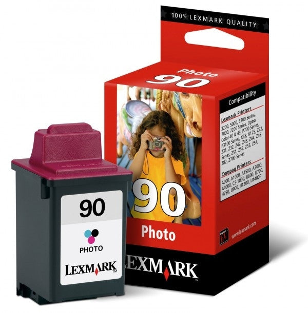 Cartouche Lexmark photo 12a1990 - haute qualité d'impression