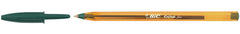 Stylo bille bic cristal fine vert