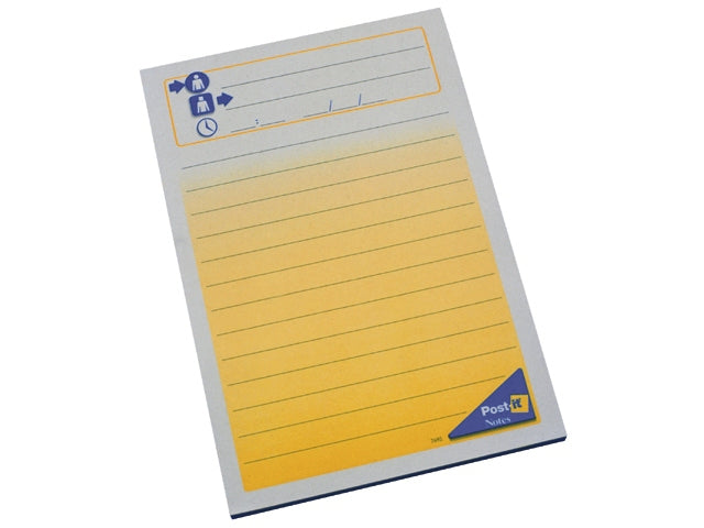Bloc de Messages Téléphoniques POST-IT 7693 - 102x149 mm