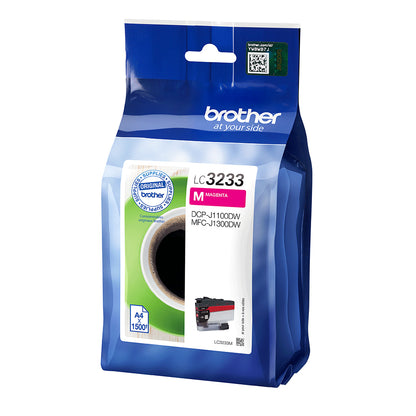 Cartouche d'encre Brother LC3233ma - magenta, 1500 pages