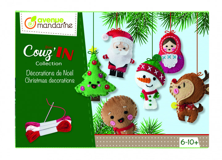 Boîte créative mini couz'in - décorations de noël