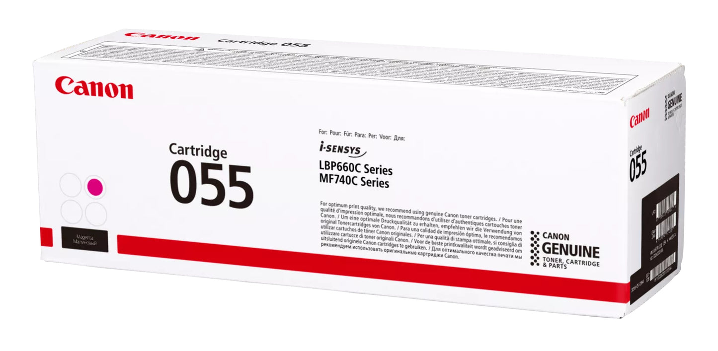 Cartouche Toner Canon 055 ma - 2100 pages magenta