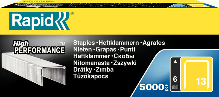 Agrafes 13/6 boite de 5000