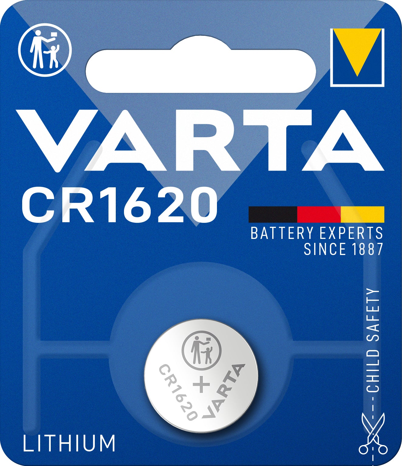 PILE CR1620 3V BLISTER DE 1