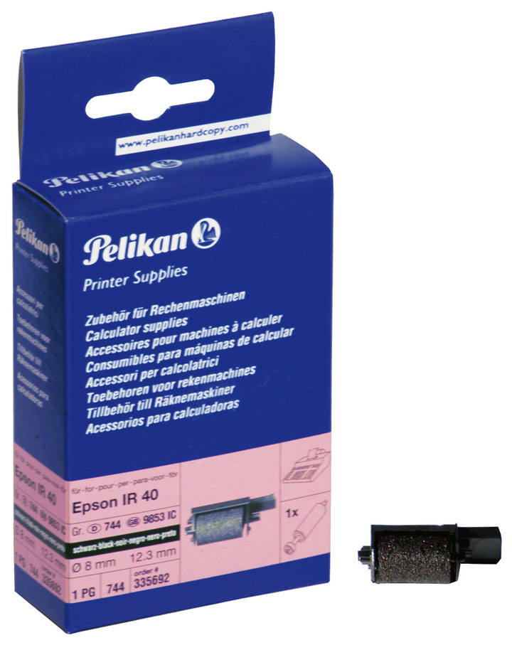Ruban encreur canon ir40 - pack de 5 rouleaux noirs