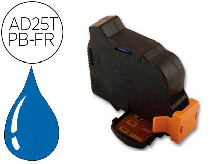 Cartouche  affranchissement compatible avec 7200251L - 6128 133W / EAN 4127980D - Bleu postal