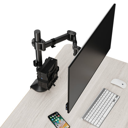 Support mini pc vesa - fixation polyvalente et réglable