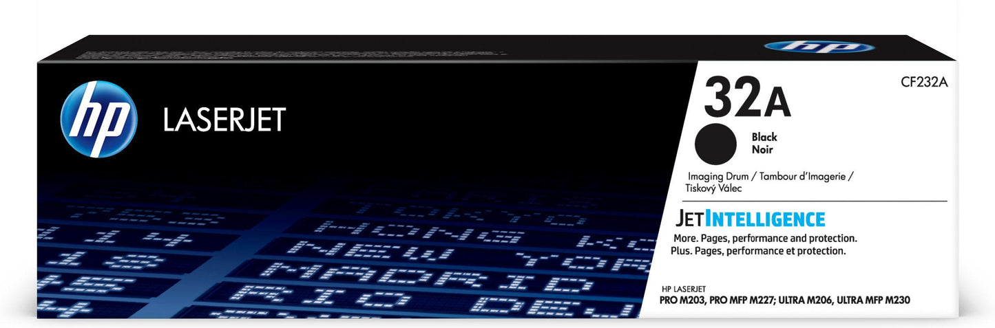 Tambour d'imagerie HP CF232A - Rendement 23,000 pages