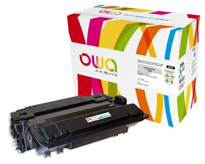 Toner remanufacturé HP CE255A- 6000 pages