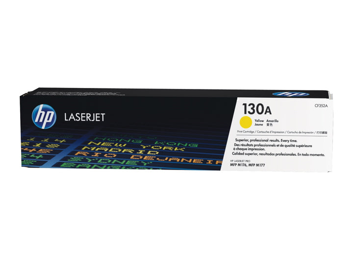 Cartouche toner HP jaune 130 - 1000 pages