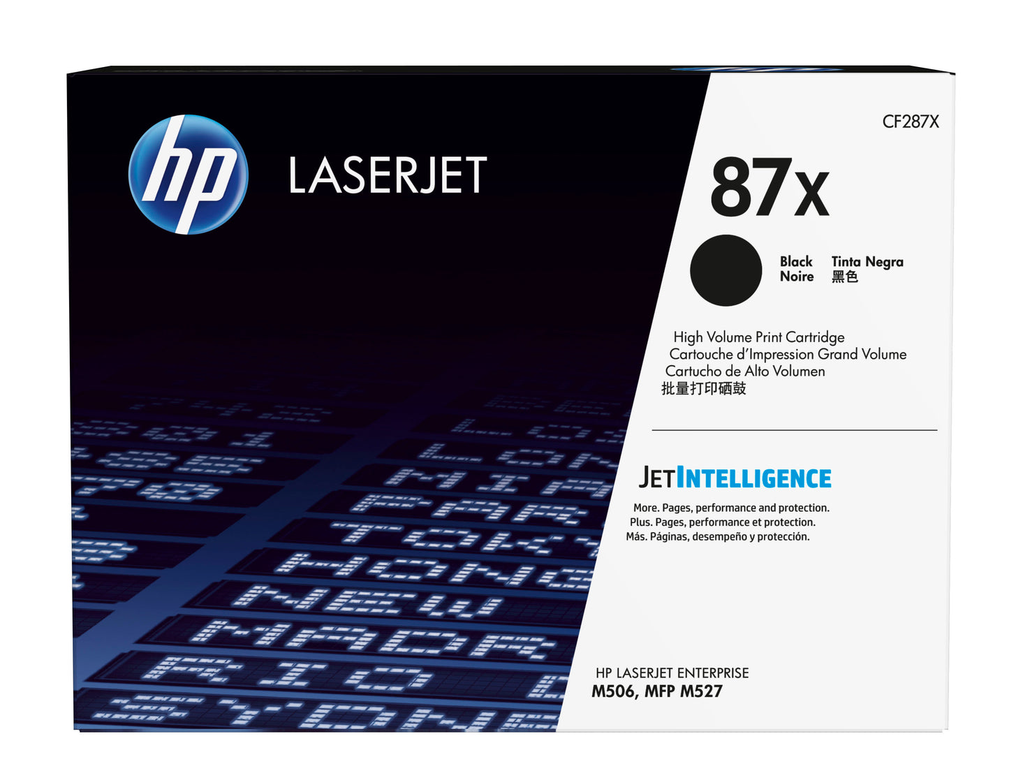 Cartouche toner HP laser cf287x - haute capacité 18000 pages