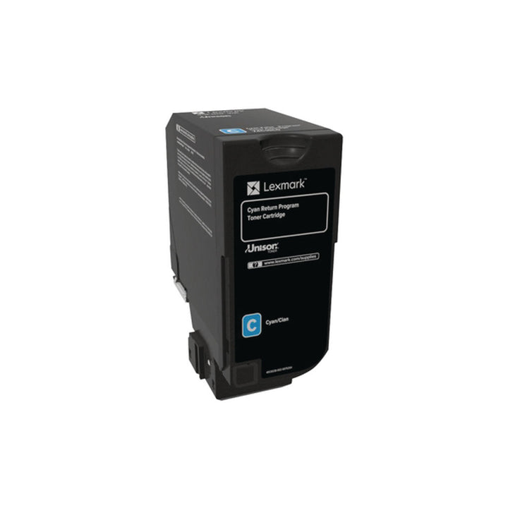 Toner Lexmark cyan 74c20c0 - rendement 3000 pages