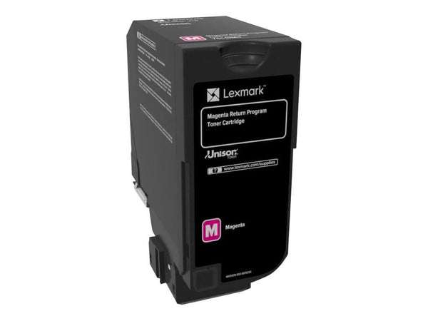 Toner Lexmark magenta 74c20m0 - capacité 3000 pages