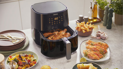 Friteuse à Air XL 6.2L - Connectivité et Santé